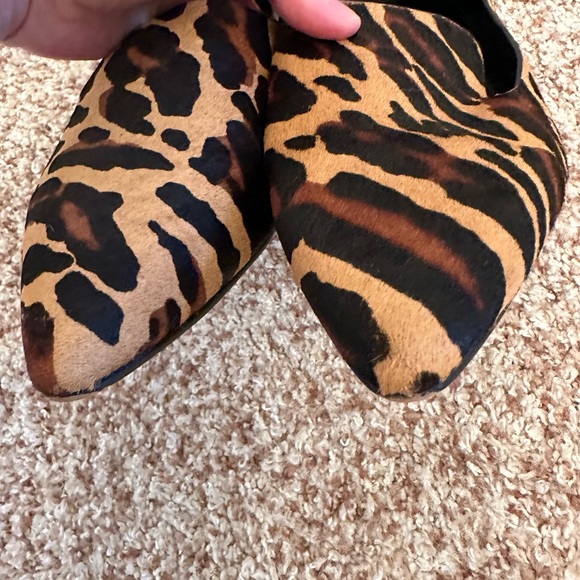 Sole Society animal print flats with pointed toe - Picture 3 of 4